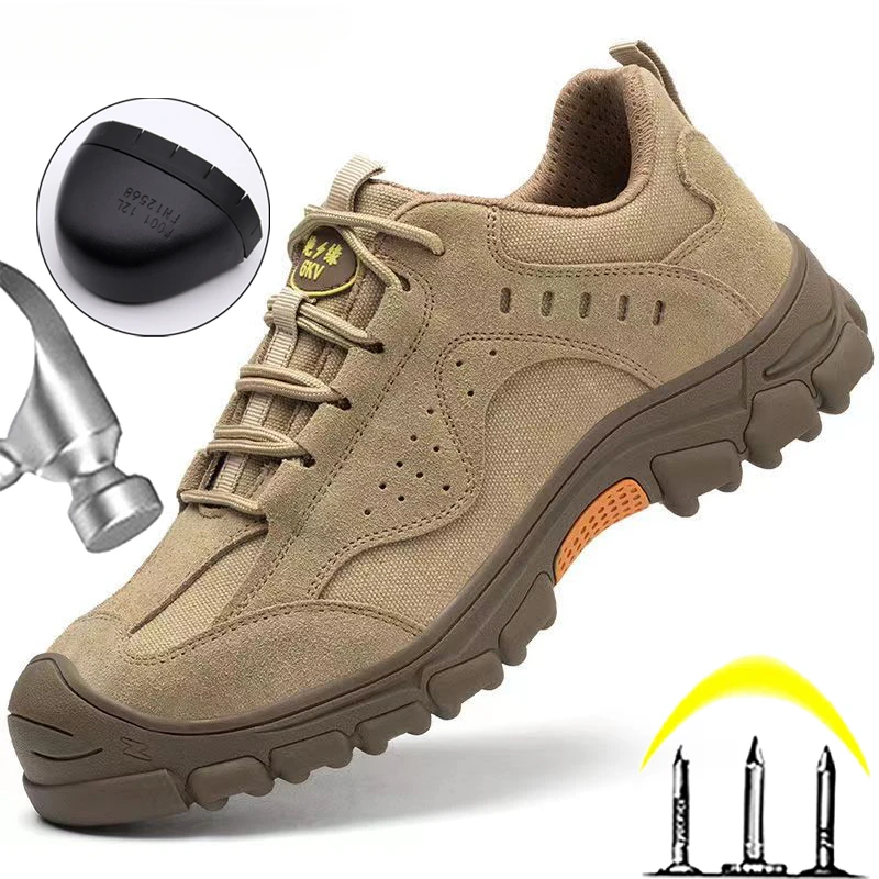 

Men Insulation 6kv Welding Work Shoes Anti-smash Anti-puncture Safety Shoes Men Indestructible Construction Industrial Shoes