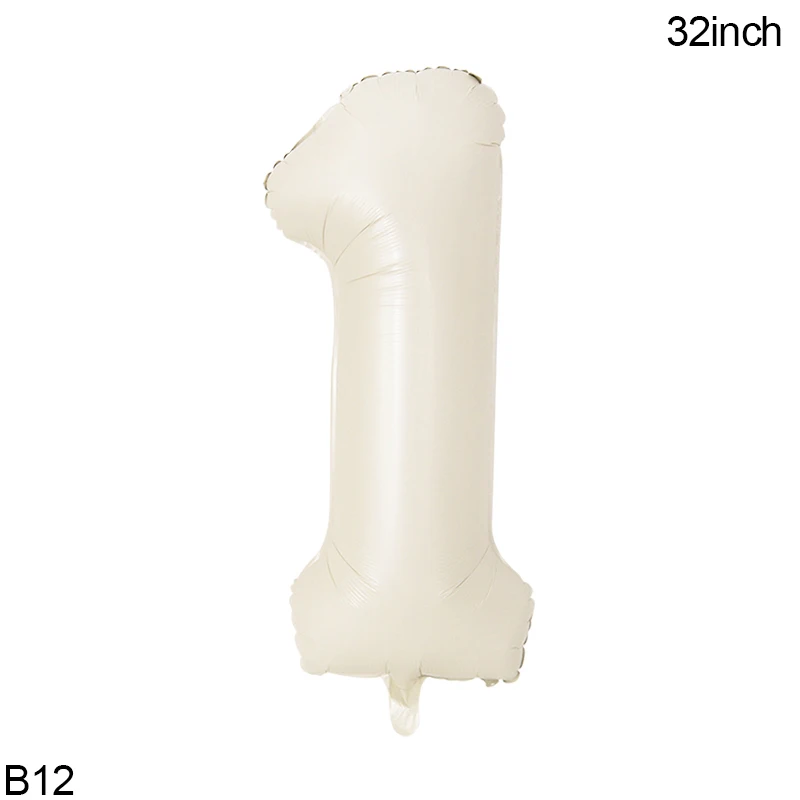 

Воздушные шары ZQCXLD 32/40 дюймов молочно-белого карамельного цвета