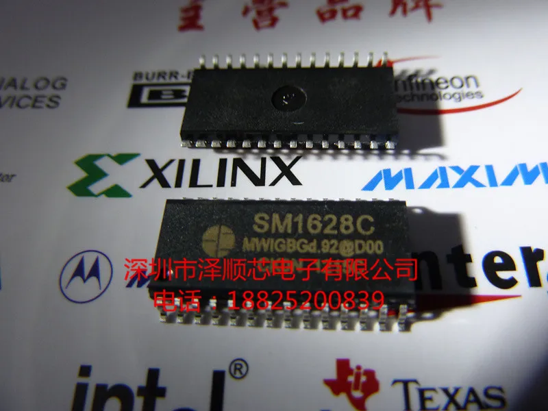 

30pcs original new SM1628C TM1628 SOP28 Electromagnetic Furnace Display Board LED Driver Chip