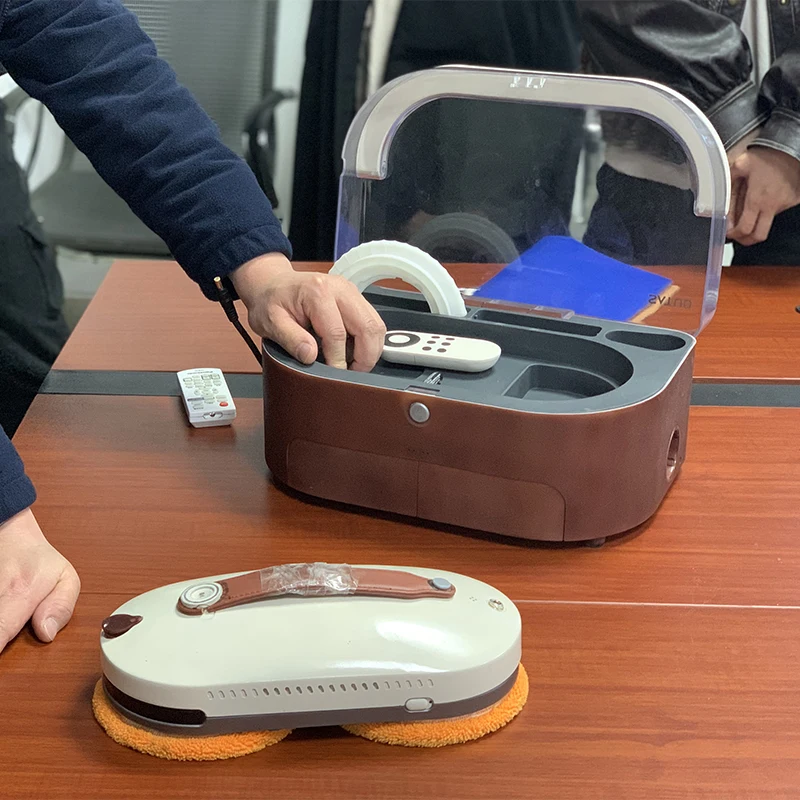 2023 пользовательский OEM перезаряжаемый беспроводной пылесос для окон робот