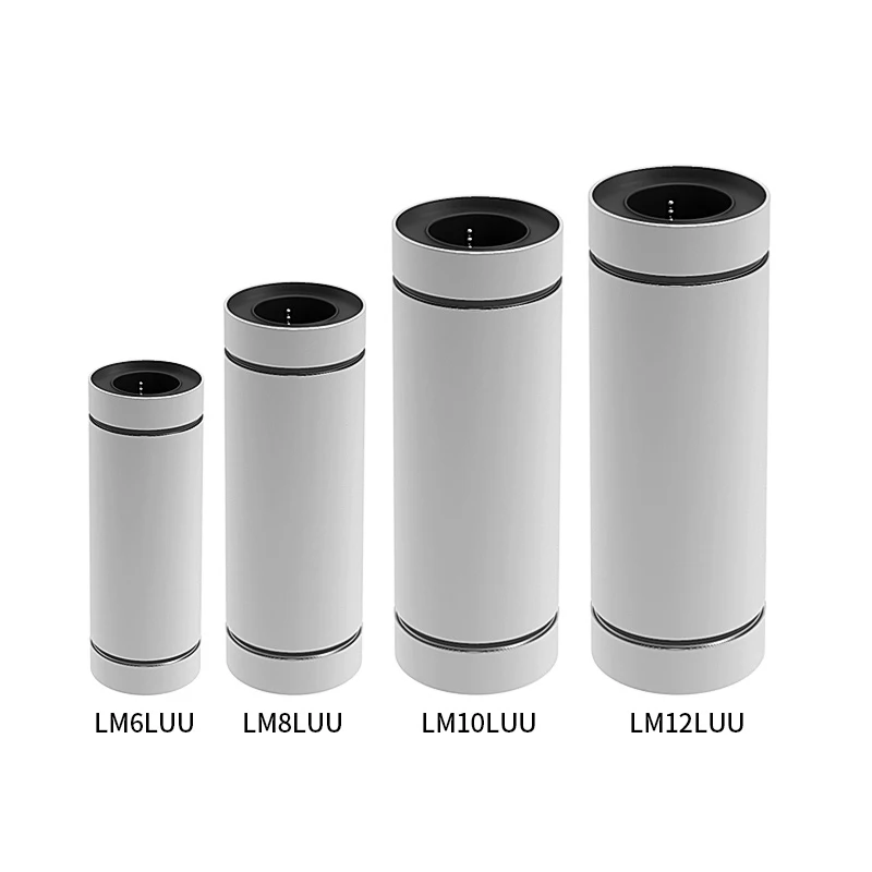 

Линейная шариковая втулка LM6LUU LM8LUU LM10LUU LM12LUU, детали для 3D-принтера, расширенные линейные шарикоподшипники