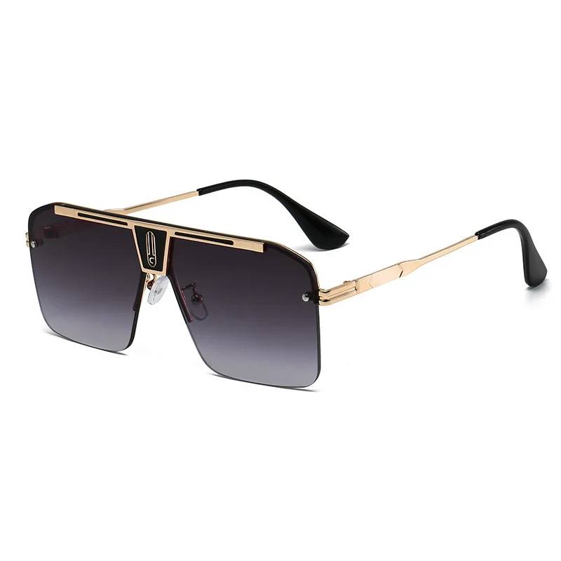 

Classic Sunglasses Men's Fashion Big Square Rim Sunglasses
