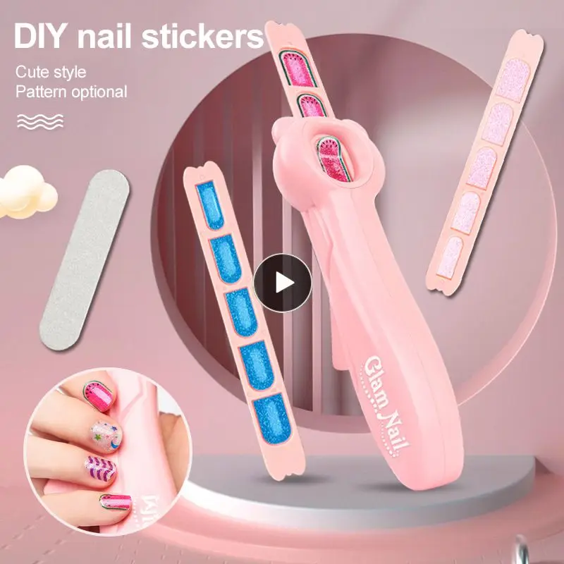 

Girl Makeup Nail Sticker Set Girl Play House Handmade DIY Nail Sticker Makeup Toys & Hobbies Pretend Play Beauty & Fashion