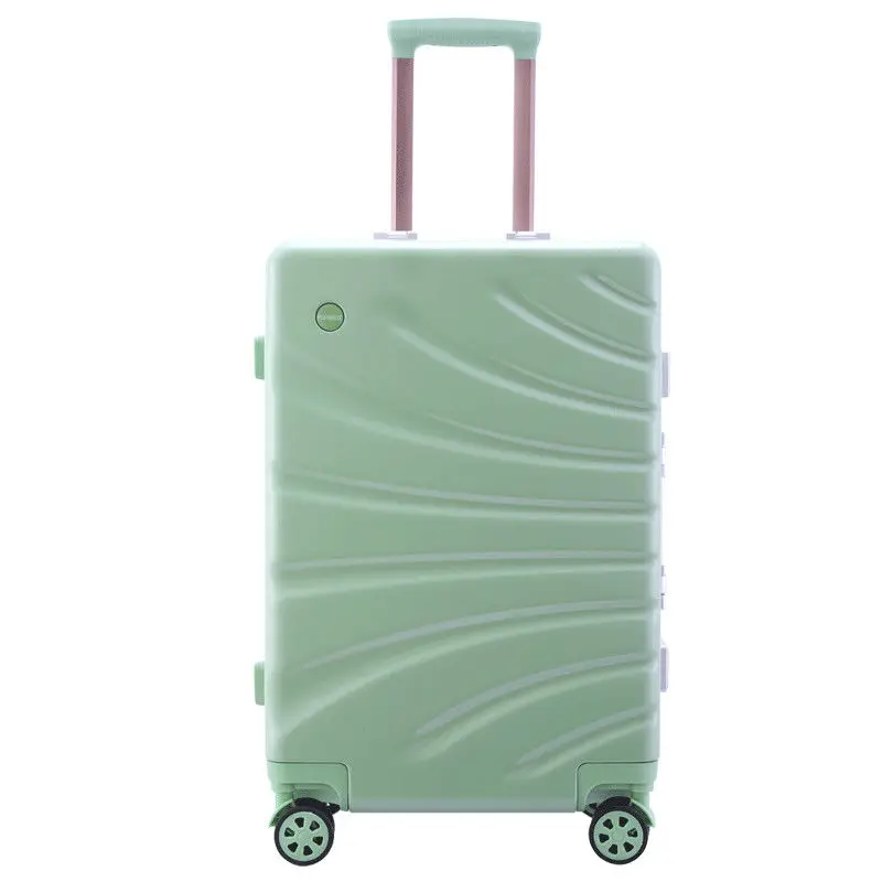 20/22/24/26/28 inch fashion wheel suitcase Explosion-proof passcode lock Suitcase 2ps Student female aluminum-framed suitcase
