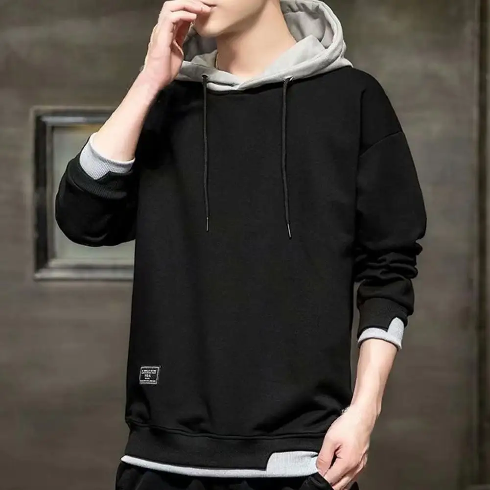 

Spring Hoodie Tag Hoodie Elastic Cuff Thick Fabulous Long Sleeve Thick Loose Autumn Hoodie