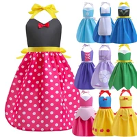princes costume accessories for girls and adult 2022 elsa anna rapunzel sofia snow white aurora belle minnie fancy dresses apron