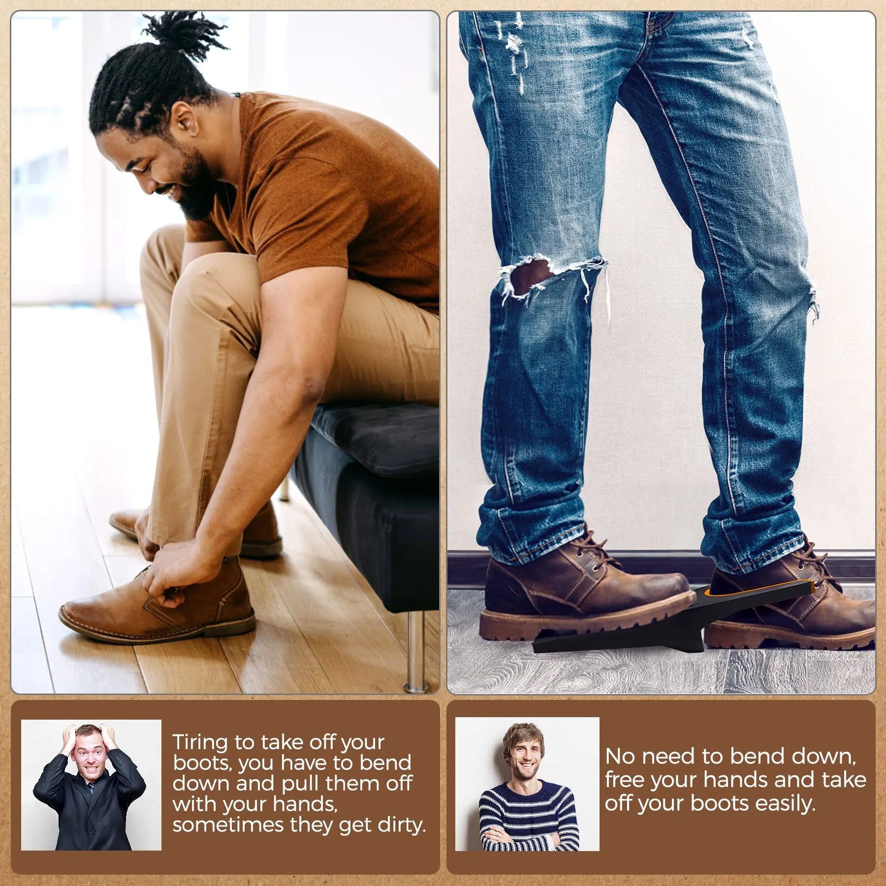 Ботинки ZOMAKE в западном стиле: рабочая обувь. Обувь из смолы. Кожаная обувь с