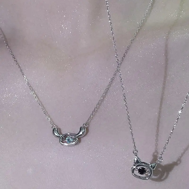 

Sanrios Hellokittys Cinnamoroll kuromi Kawaii Anime периферическая цепочка Ювелирные изделия милое мультяшное студенческое ожерелье праздничный подарок