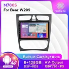 Android11 8 + 128G радио стерео автомобильный мультимедийный плеер для Mercedes Benz W203 Vito W639 W168 Vaneo CLK W209 W210 GPS навигация DSP