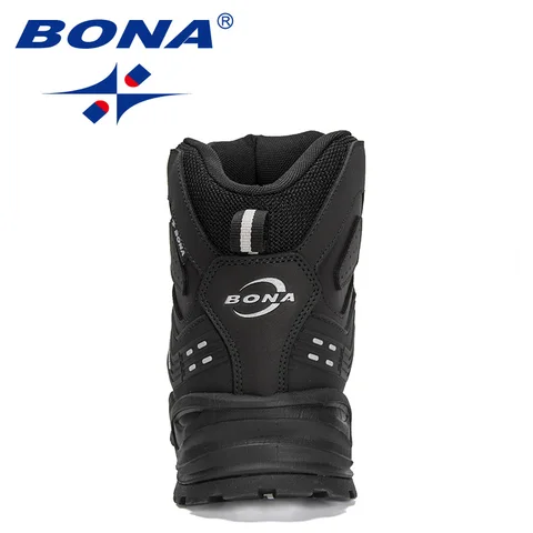 Мужские кожаные кроссовки BONA