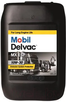 Mobil Delvac MX ESP 10W30 (20L)_масло мот.!мин.\ ACEA E7/E9 API CK-4/CJ-4/CI-4 PLUS/CH-4 VDS-4.5 MOBIL арт. 153855 |