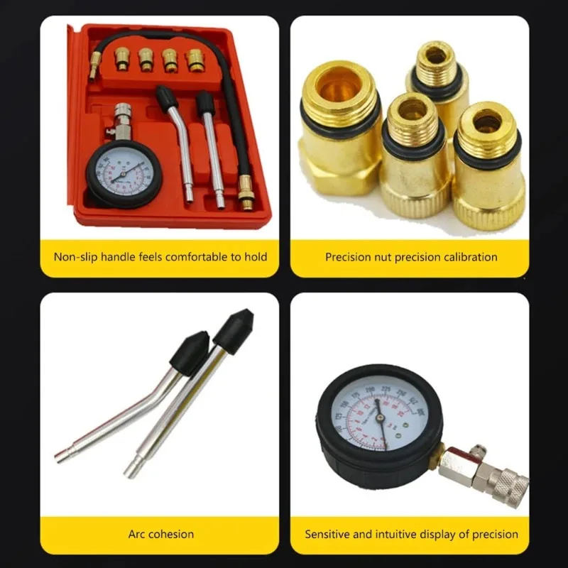 Автомобильный тестер сжатия измерители psi для автомобильного цилиндра