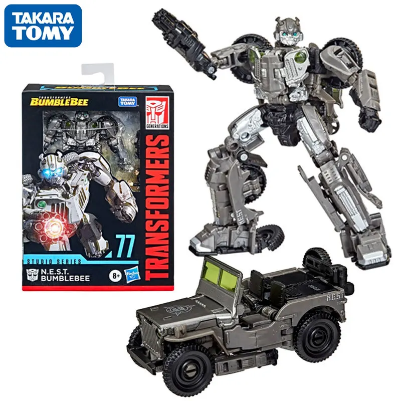 

TAKARA TOMY SS77 Bumblebee Jeep Nest Nest Nest Troops Transformers Deformation Robot Joint Movable Autobots Boy Toy Model Gift