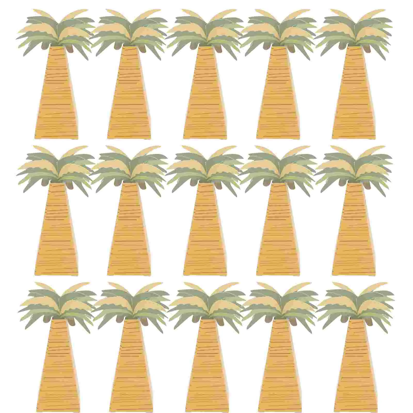 

Candy Box Tree Palm Party Favor Boxes Tropical 3D Luau Favors Hawaiian Weddinggift Wrapper Case Decoration