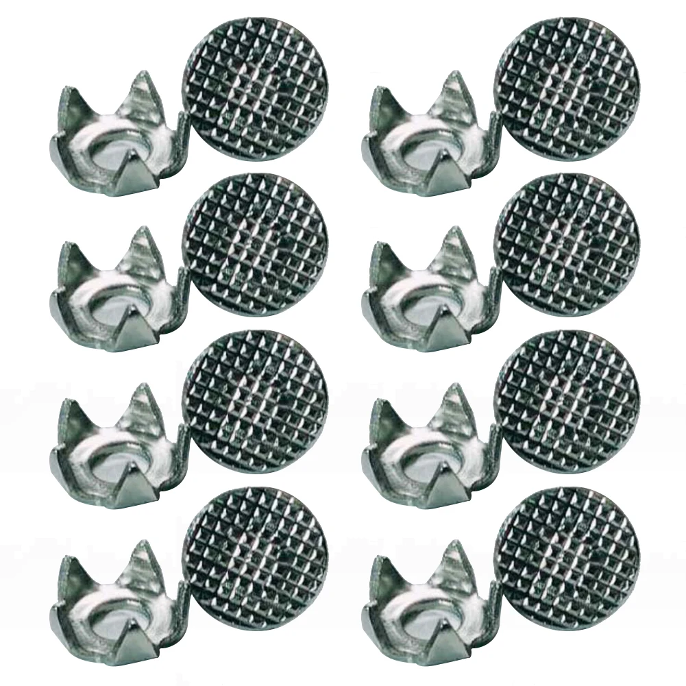 

16/20pcs Ice Cleats Nail For Snow Climbing Crampons Anti-Slip Spikes Replacement 8/10 Teeth For 8/10 Nail Slippery Shoe Covers