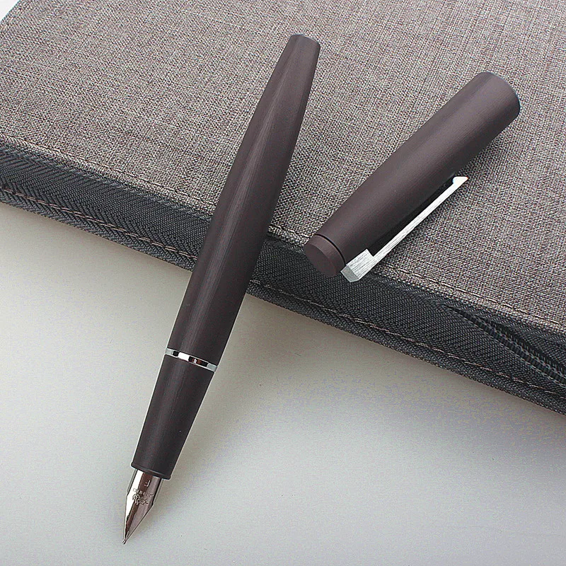 

JINHAO 80 Series Fiber Black Fountain Pen Extra Fine 0.38mm Nib Writing school office business gifts pens