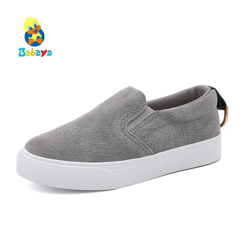 Детская обувь для девочек кроссовки из свиной кожи мальчиков Новинка осени 2022