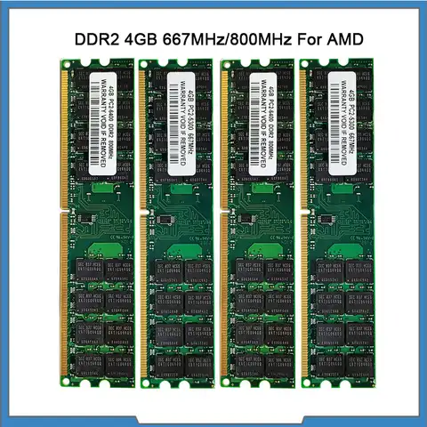 Оперативная память DDR2 4 ГБ 8 ГБ 667 МГц 800 МГц