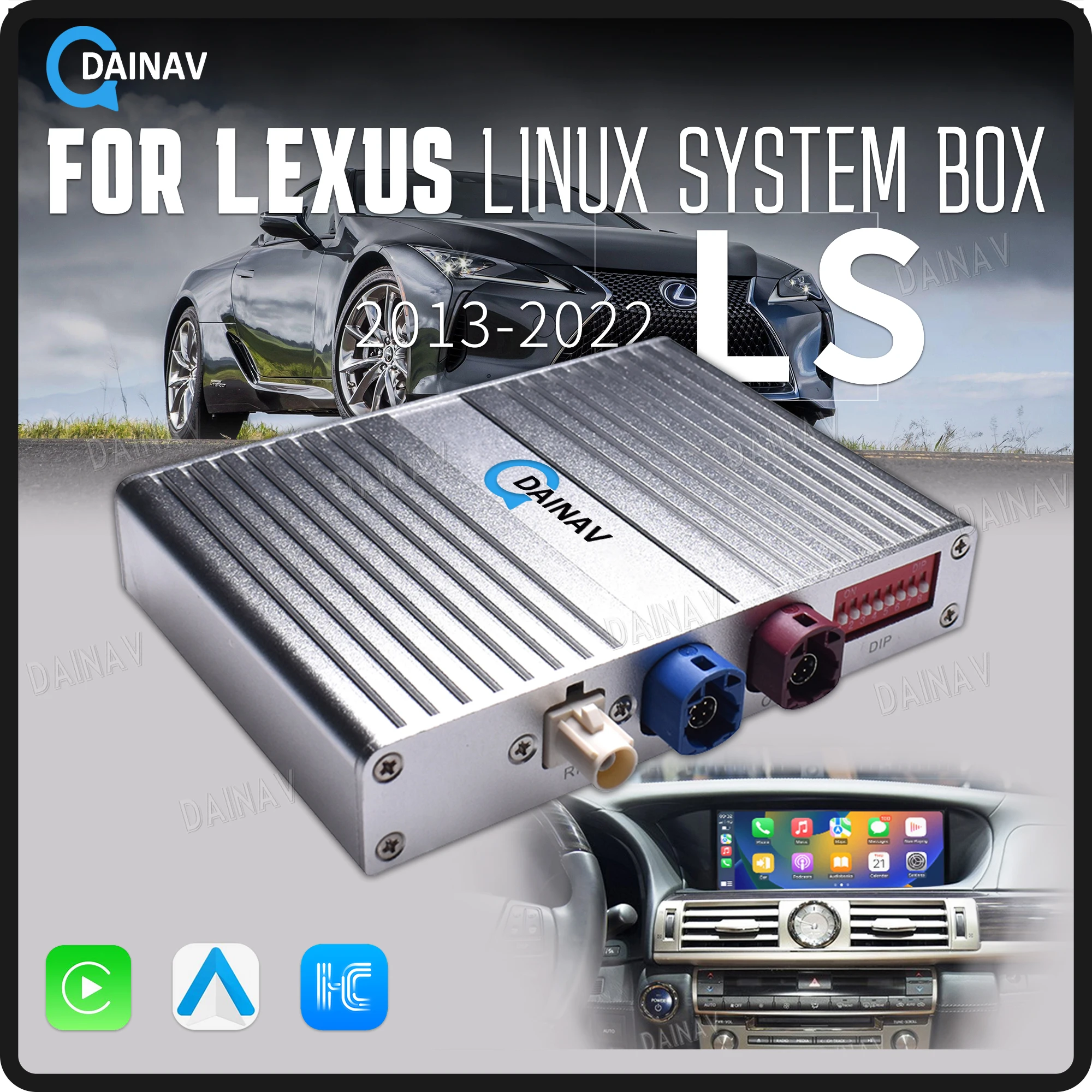Linux Box для Lexus LS 300 2013-2022 гг. 460 л 500 беспроводной Apple CarPlay Android стерео обновление
