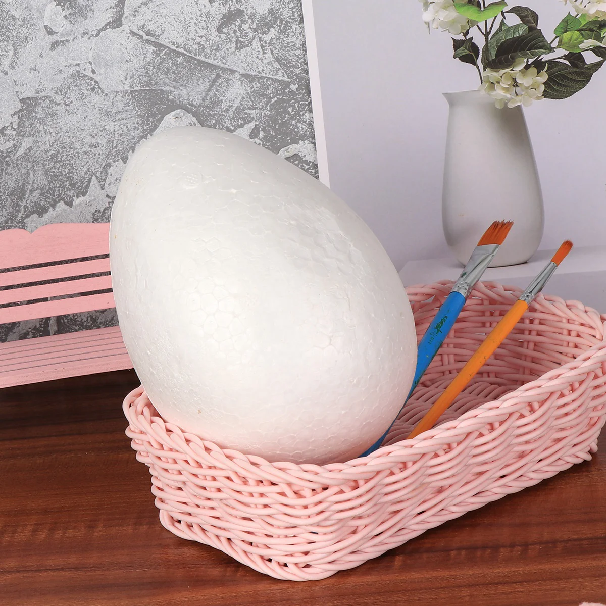 5 шт. пасхальное яйцо живопись пенопластовые яйца ремесло Хэллоуин праздничные