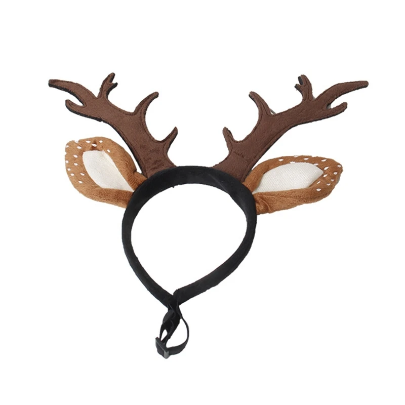 

Головной убор Рождественский Регулируемый для кошек и щенков