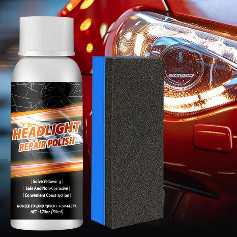 Жидкий лак для ремонта автомобильных фар 50 мл