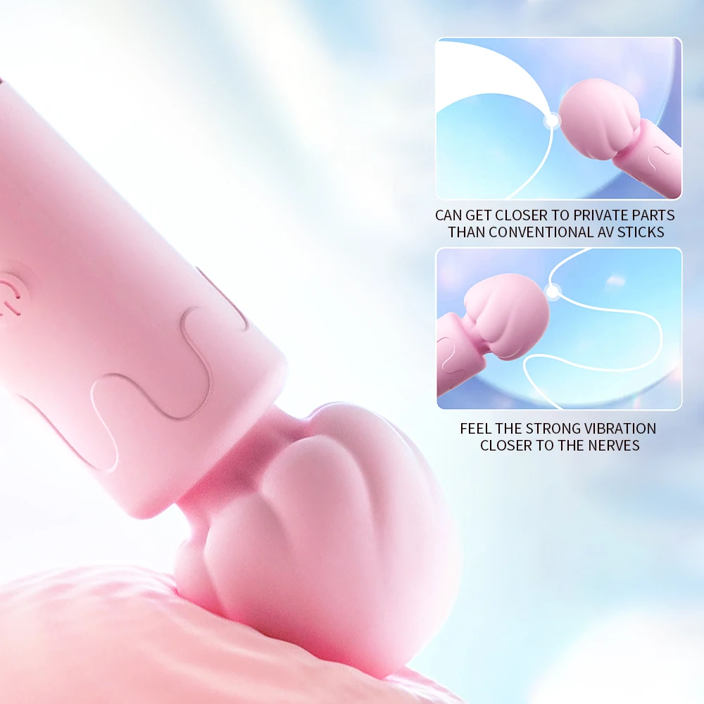 Женский мини-сильный 10-режимный вибратор женский массажер с двойным