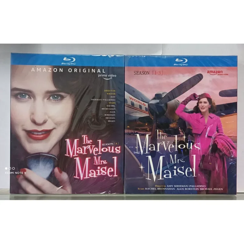 Фото Blu-ray: Удивительная миссис Мейзел, все сезоны 1-4, полная коллекция, высокое разрешение №1