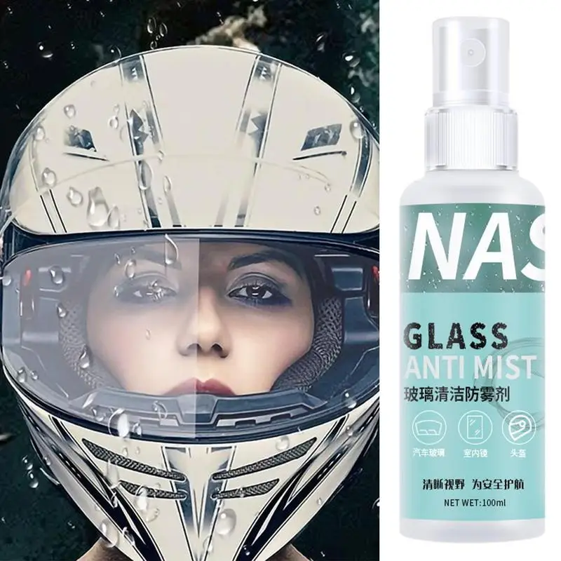 

Motorcycle Helmet Lens Anti Fog Spray Swimming Goggles Rainproof Spray For Car Windshield Car Glass Care Supplies Accessories