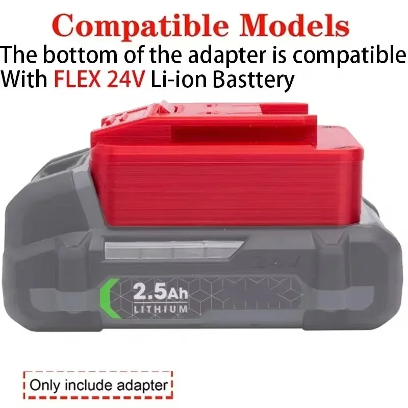 Адаптер для литиевого аккумулятора FLEX 24 В преобразователь в Einhell/OZITO 18