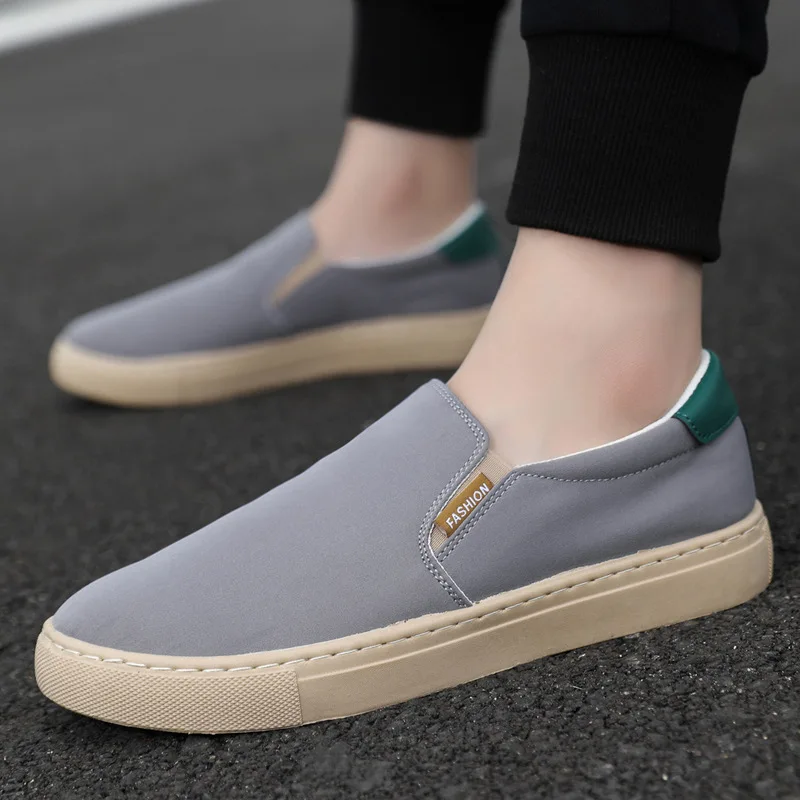 Casual Canvas Shoes Men's Summer Slip 
