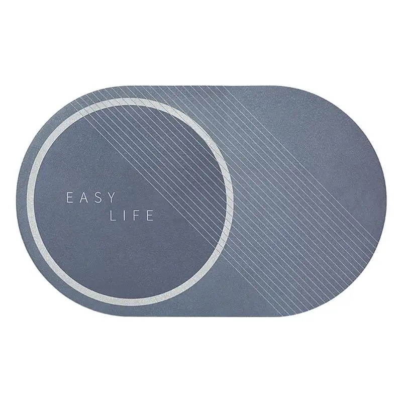 

Bathroom Floor Mat Shower Mats For Bathroom Machine Washable Non-Slip Grip Quick-Dry Carpet Great For Bath Shower Floor Bedroom