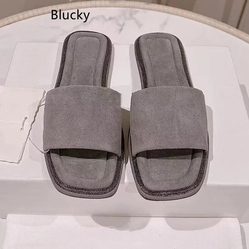 

Новинка 2023, женские кожаные плюшевые интегрированные теплые и удобные тапочки, женская уличная повседневная обувь на плоской подошве