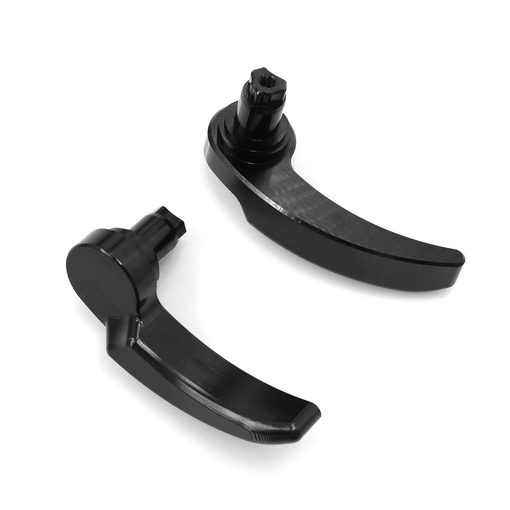 Фото Комплект защелок для седельных сумок Touring Levers, износостойкая отделка для мотоциклов Touring, быстрая установка, для Road Glide, черный цвет №5
