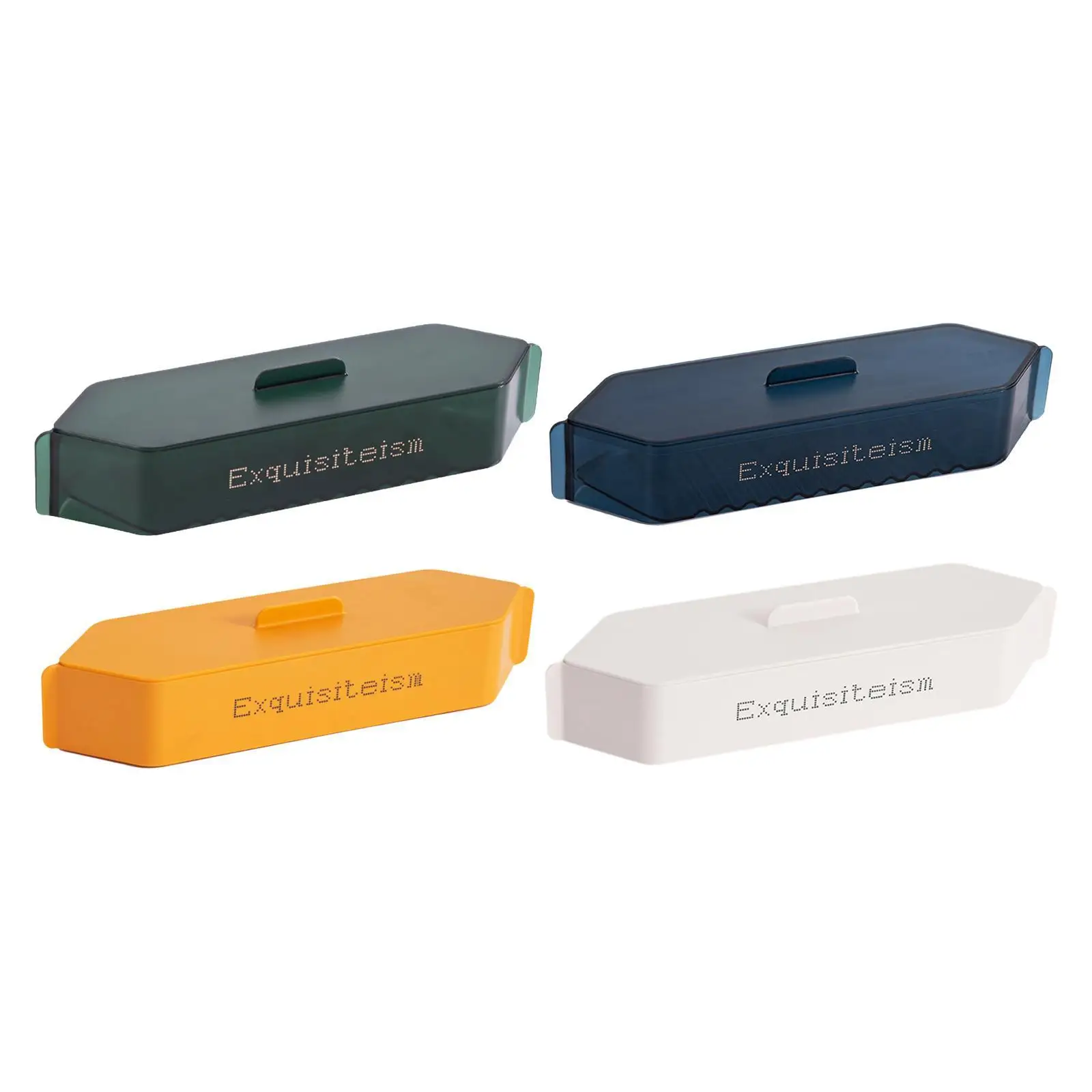 

Creative Plastic Chopsticks Storage Box Tableware Drainable Spoons Forks