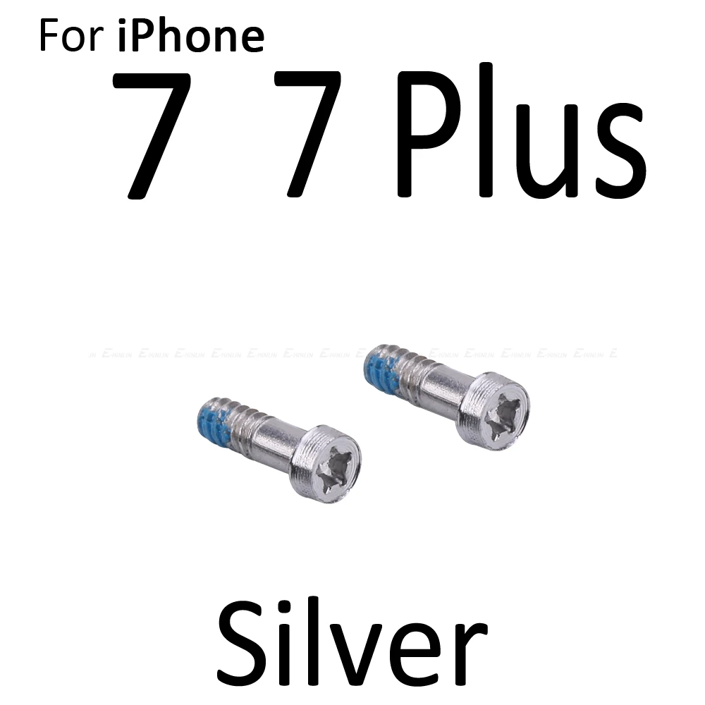 20 шт. для iPhone 4 4S 5 5S SE 5C 6 6S 7 Plus 5-точечная звезда Pentalobe нижний разъем док-станции