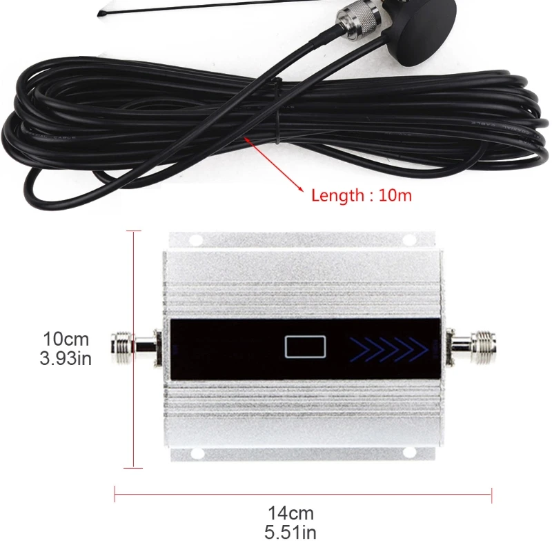 1 Set DCS 1800MHz Mobile Phone 2G/3G/4G Signal Booster Cell Phone Signal Receive
