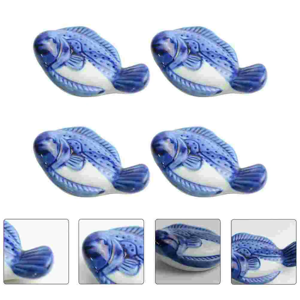 

4pcs Chopsticks Rest Dining Table Cutlery Rest Chopsticks Stands Kitchen Gadget