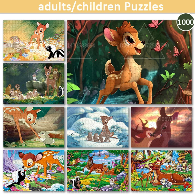 Пазлы Disney для детей и взрослых 1000 деталей