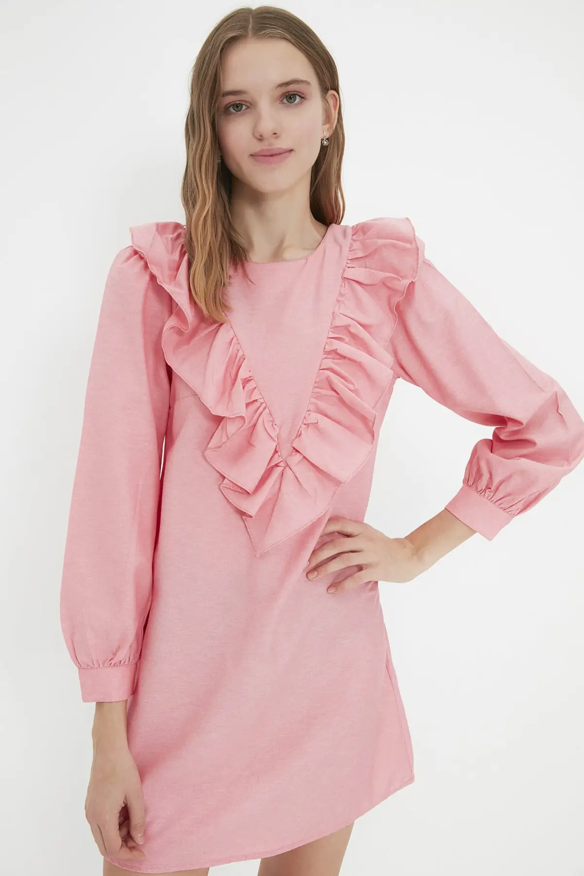 

Trendyol Collar Detail Dress TWOAW22EL0967