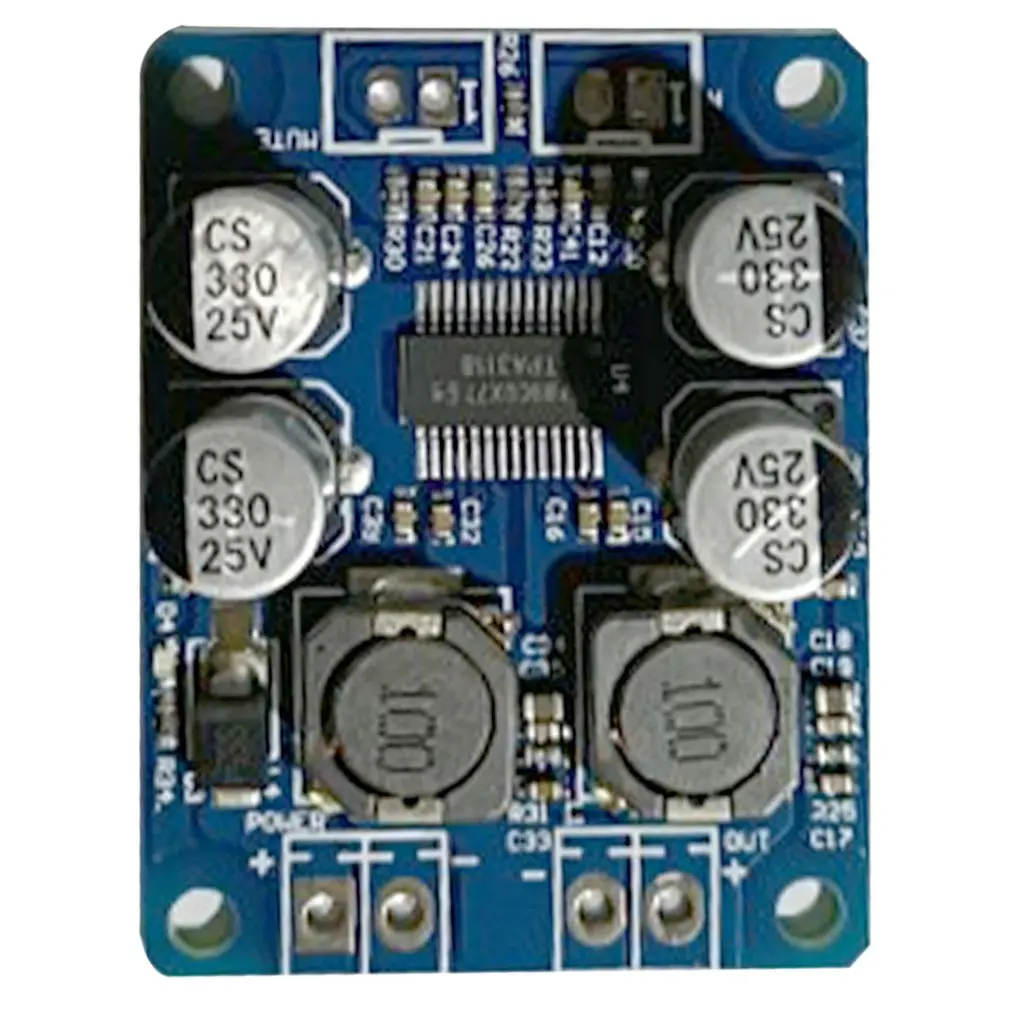 

TPA3118 PBTL Power Amplifier Board Module PBTL Mono Digital Power Amplifier Board 1x60w Power Amplifier Board Module