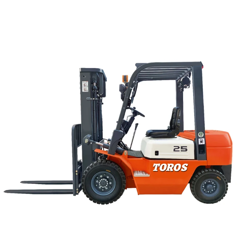 Hydraulic Forklift Stacker Small Loading And Unloading Truck Hand Push Lift Forklift Truck Gasoline Fork Lift