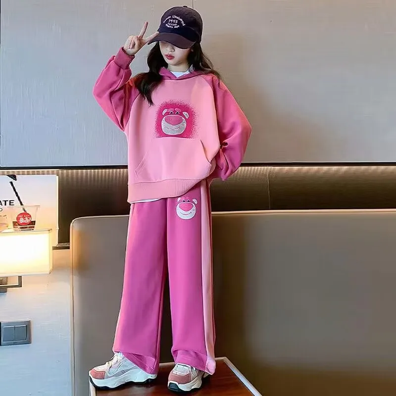 Детский Комплект Disney Lotso Повседневная Толстовка С Капюшоном Из Хлопка И