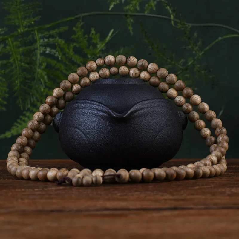 Браслет с Бруней и золотым узором из натурального старого материала ожерелье