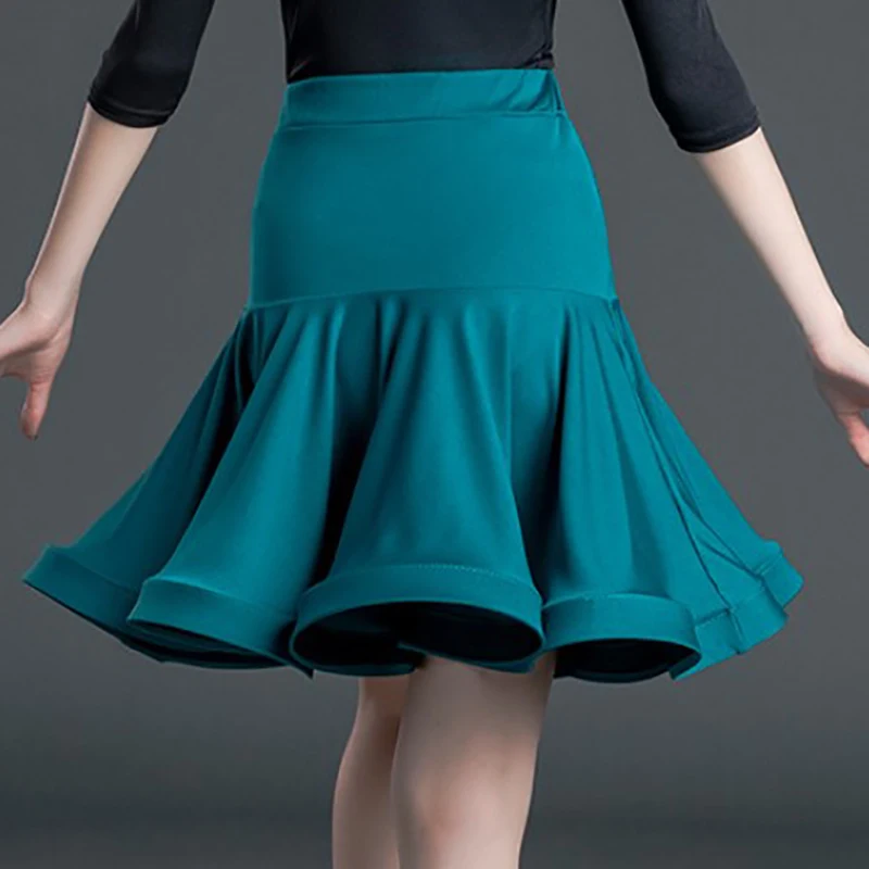 Детская леопардовая юбка для латинских танцев детская танцевальная одежда