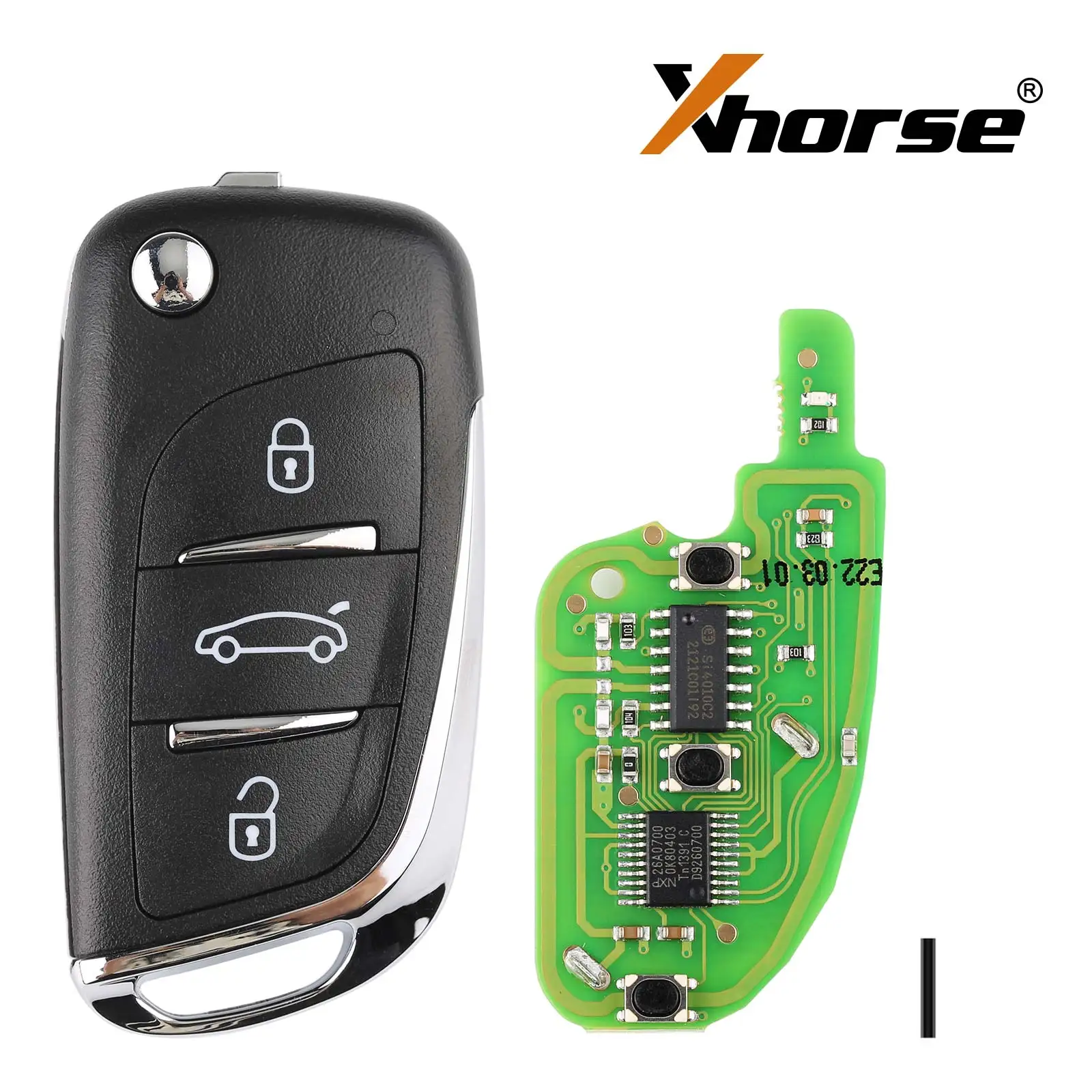 

XHORSE XNDS00EN Reomte ключ для DS Type 3 кнопки 1 шт.