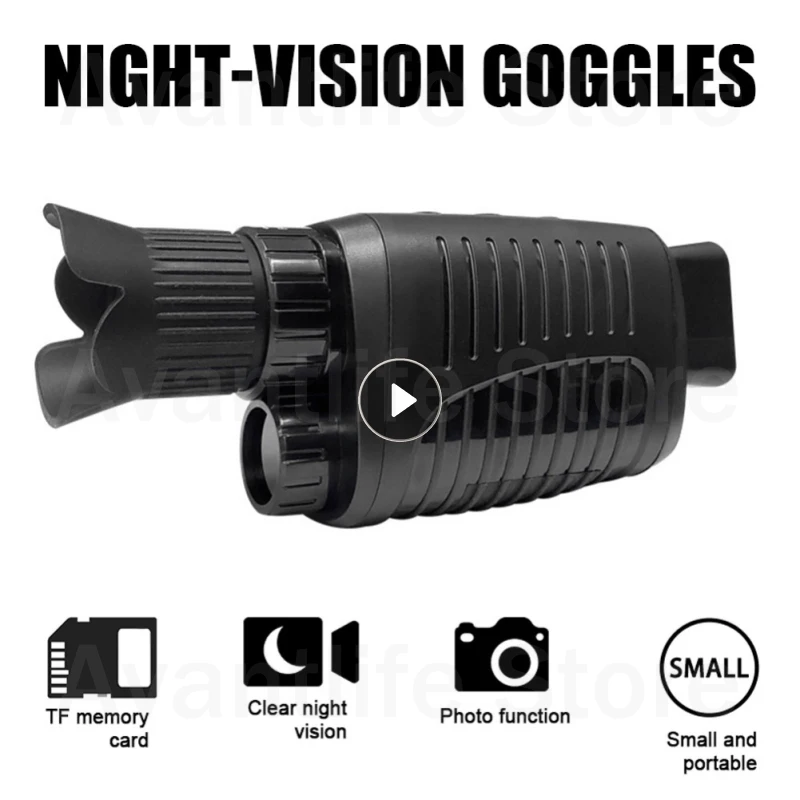 

Infrared Night Vision Device Dual Use Monocular Camera 1080P Digital Zoom Telescope For Outdoor Travel Hunting Dropshipping