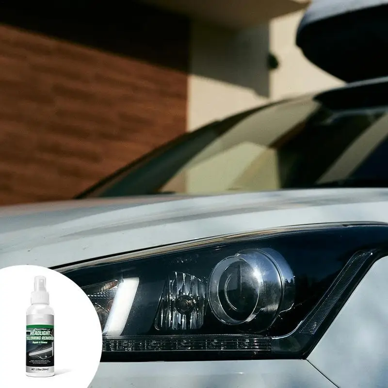 Спрей для восстановления фар Очиститель Набор спреев линз Профессиональное