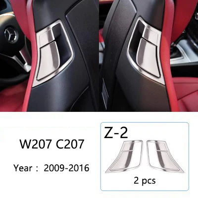 

Для Mercedes-Benz E-класса купе W207 C207 E200 E260: накладка на кнопку блокировки спинки переднего сиденья, ручка для открытия спинки сиденья