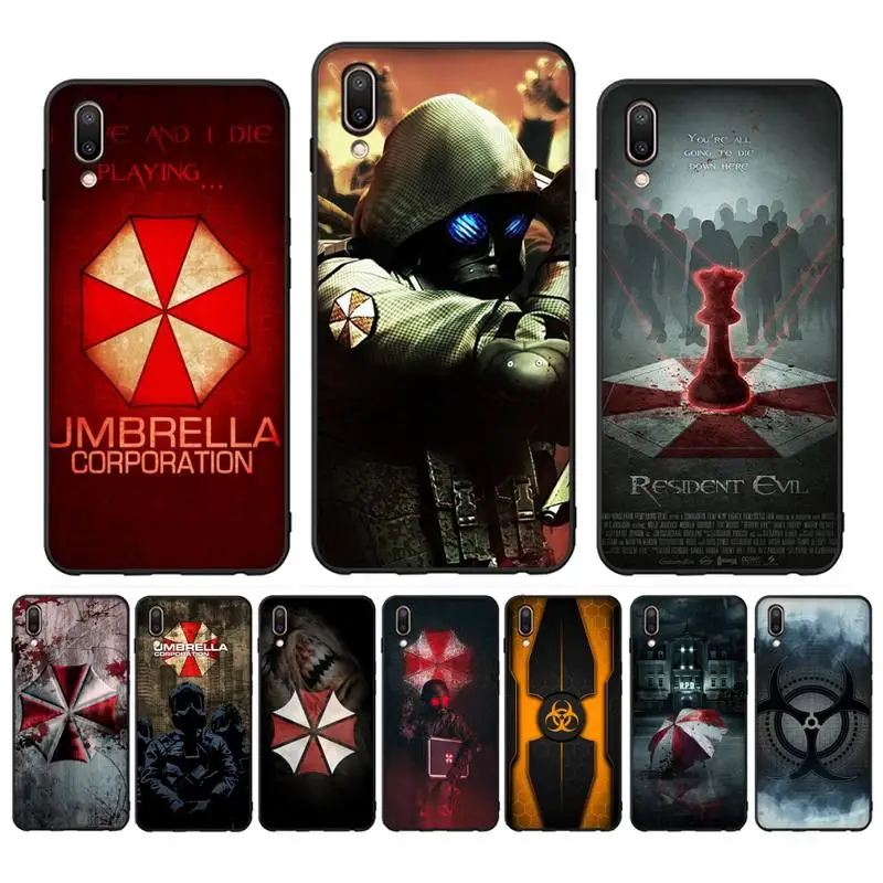 

Umbrella Corporation Phone Case Case For Oppo Reno Realme C3 6Pro Cover For vivo Y91C Y17 Y19 Funda Capa